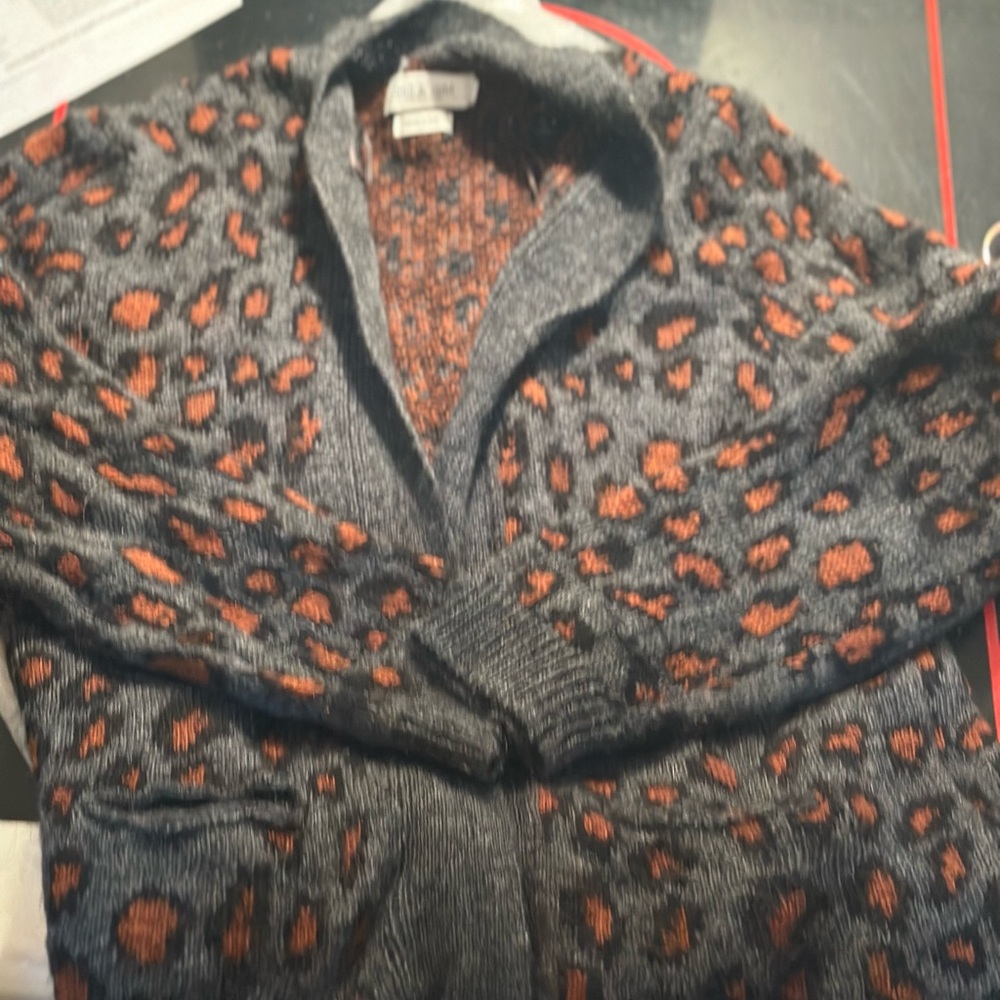 Indi & Cold Brown and Black Knit Sweater